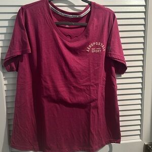 NWT Aeropostale Sports T-Shirt breathable fabrics and reflective logo.